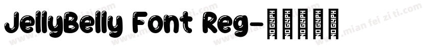 JellyBelly Font Reg字体转换
